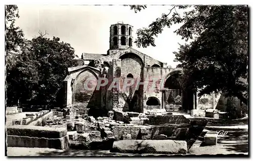 Cartes postales Arles Les Alyscamps Eglise St Honorat