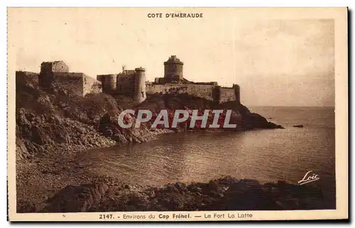 Cartes postales Cote D&#39emeraude Environs du Cop Frehel Le Fort La Lotte