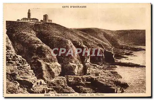 Cartes postales Cote D&#39Emeraude Cop Frehel Le Phare Les Hbultes