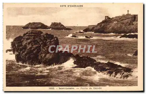 Cartes postales Cote D&#39Emeraude Saint Lunaire Pointe du Decolle