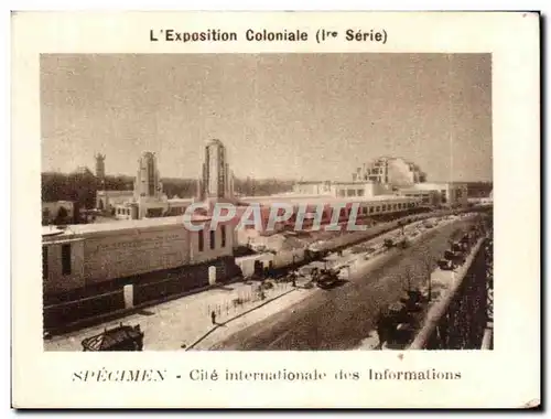 Image La Vache qui rit L&#39Exposition Coloniale Specimen Cite internationale des Informations