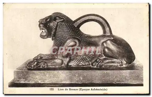 Cartes postales Lion de Bronze Epoque Achemenide