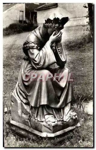 Cartes postales La Grande Combe des Bois Notre Dame de la salette La Vierge en pleurs