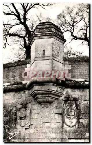 Cartes postales Brouage Les Remparts Une Echauguette Les Armes de Richeliu