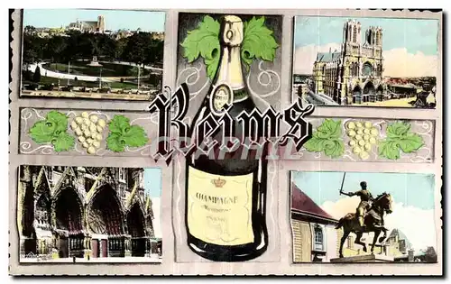 Cartes postales Reims Champagne Jeanne d'Arc