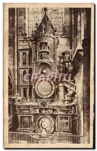 Cartes postales Strasbourg Horloge astronomique