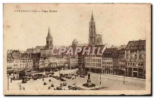 Cartes postales Strasbourg Place Kleber