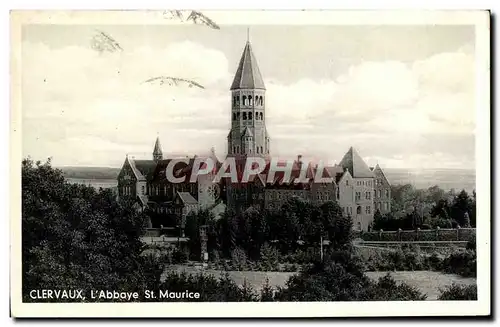 Cartes postales Clervaux L&#39Abbaye St Maurice Luxembourg