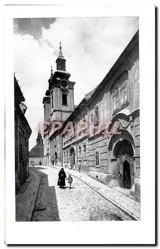 Cartes postales Szekesfehervar Uteareszlet a Szt Istvan Templommal Hungary Hongrie