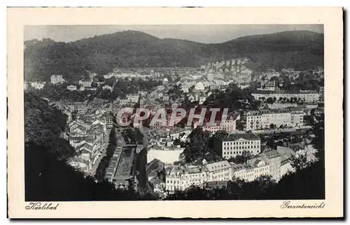 Cartes postales Karlsbad Gesamtansicht
