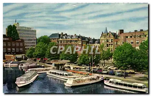 Cartes postales Reederij Boekel Amsterdam Holland Afvaartsteiger Nassaukade