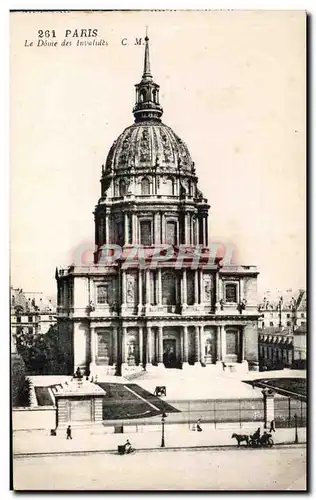 Ansichtskarte AK Paris Le Dome des Invalides