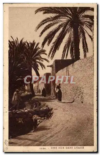 Cartes postales Une Rue Dans L&#39Oasis