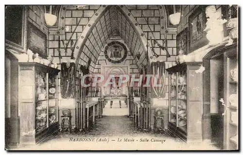 Cartes postales Narbonne Le Musee Salle Canonge