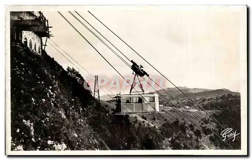 Ansichtskarte AK Le Savoie Pittoresque Sommet du mont Revard l&#39Arrivee du teleferique Le Nivrolet