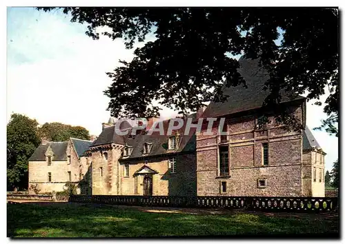 Cartes postales Carrouges le Chateau la facade Occidentale vue du parc The Chateau