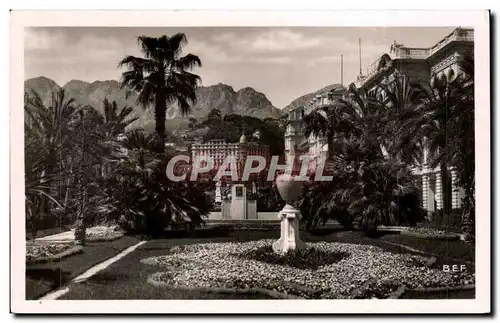 Cartes postales Menton Le Jardin Public