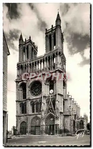 Ansichtskarte AK Mantes Gassicourt L&#39eglise Notre Dame