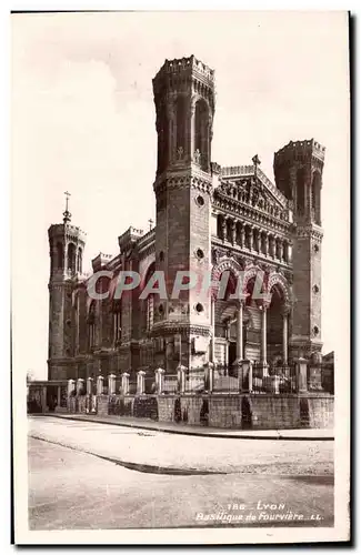 Cartes postales Lyon Basilique de Fourviere