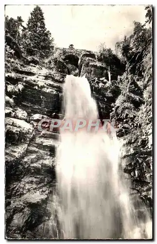 Ansichtskarte AK Environs de Luchon Vallee du Lys Cascade du Gouffre d&#39Enfer