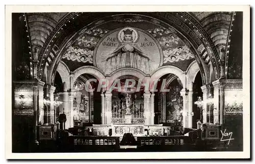 Ansichtskarte AK Lourdes Interieur Du Rosaire Le Choeur