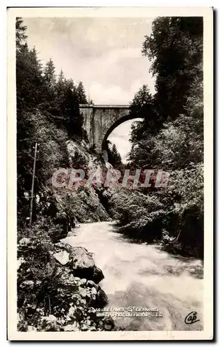 Ansichtskarte AK Le Fayet St Gervais Le pont du Diable