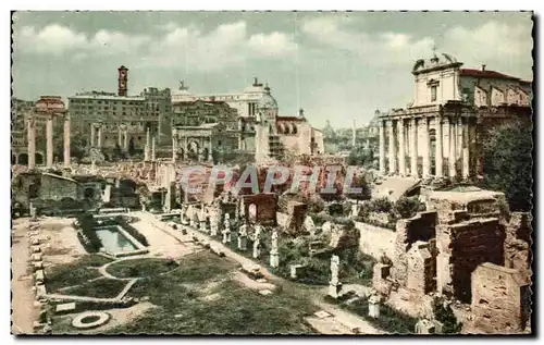 Ansichtskarte AK Roma Foro Romano Case deile