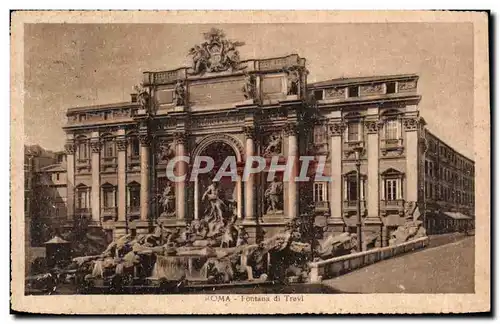 Cartes postales Roma Fontana di Trevi