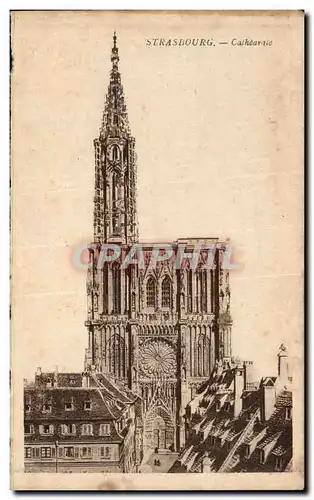 Cartes postales Strasbourg Cathedrale