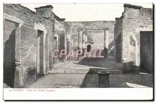 Cartes postales Pompei Casa del Poeta Tragico