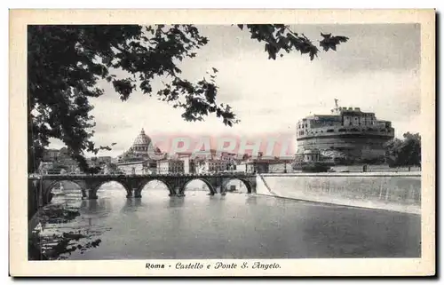 Cartes postales Roma Castello Ponte Angelo