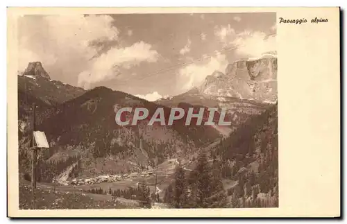 Cartes postales Paesaggis Alpino