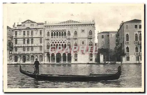 Cartes postales Venezia Palazzo Ca d&#39Oro