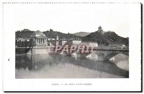 Cartes postales Turin Le Pont Saint Pierre