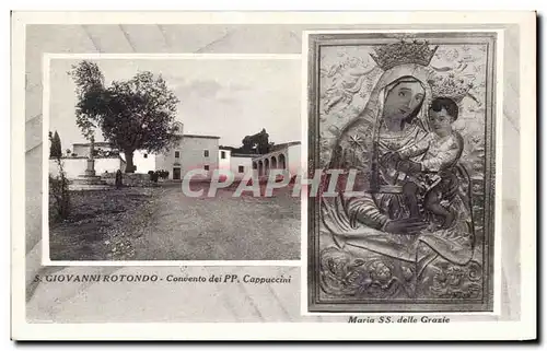 Cartes postales Givanni Rotondo Convento dei PP Cappuccini Maria SS delle Grazie