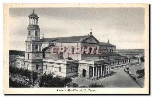 Cartes postales Roma Basilica Di Paolo