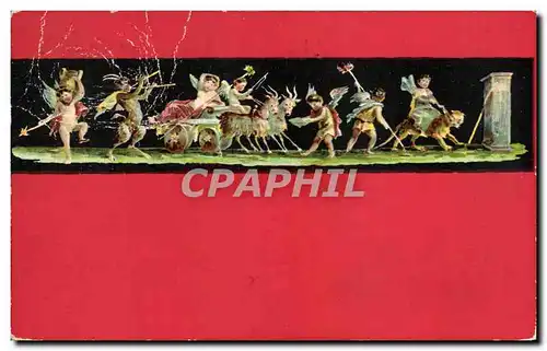 Cartes postales Roma Pompei Dei Vetti Baccanale Di Chevre Goat