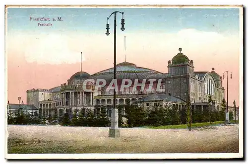 Cartes postales Frankfurt a M Festhalle