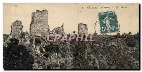 Cartes postales Crozant Le Chateau