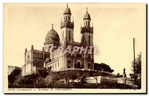 Cartes postales Bone Basilique De Saint Augustin Algerie