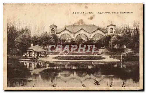 Cartes postales Strasbourg Orangerie Grand Restaurant