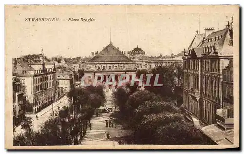 Cartes postales Strasbourg Place Broglie