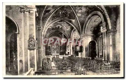 Ansichtskarte AK Nice L&#39Interieur Du Sanctuaire De Notre Dame De Cimiez