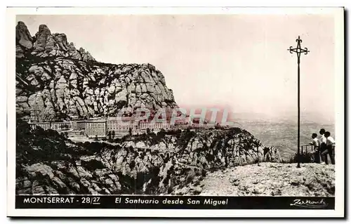 Ansichtskarte AK Montserrat El Santuario desde San Miguel