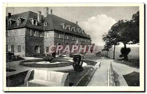 Cartes postales Mont Ste Odile Facade Nord La Grande Terrasse du Couvent