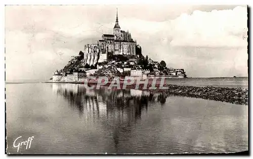 Ansichtskarte AK En Normandie Mont St Michel Reflets par Grande Maree