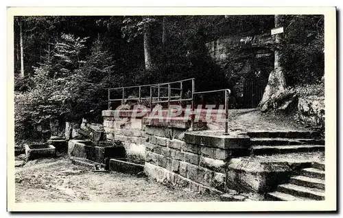 Cartes postales Mont St Odile La Source de Ste Odile