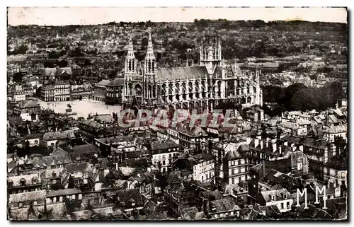 Ansichtskarte AK Rouen la Ville Musee Eglise Saint Ouen et Vue Generale