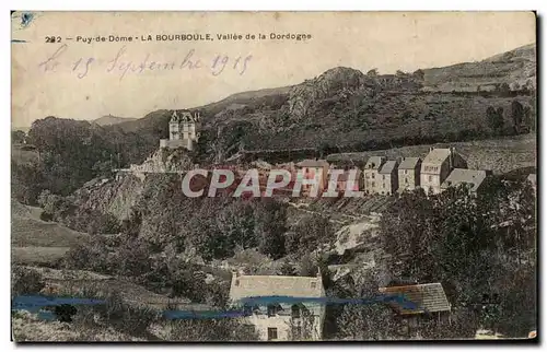 Cartes postales Puy De Dome La Bourboule Vallee de la Dordogne