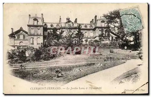 Ansichtskarte AK Clermont Ferrand Le Jardin Lecoq l&#39Universite